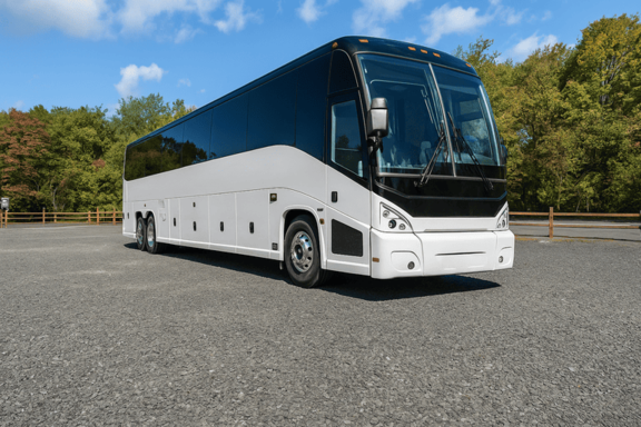 Bus Rental Company Glendale 56 Passenger Charter Bus