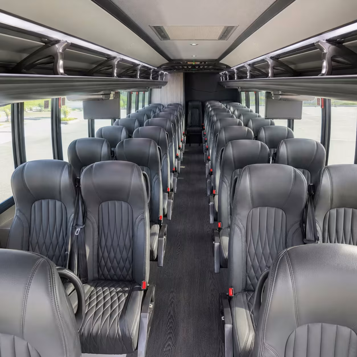 30 passenger minibus inside