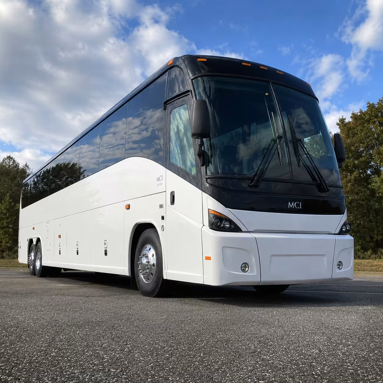 glendale charter bus rental exterior