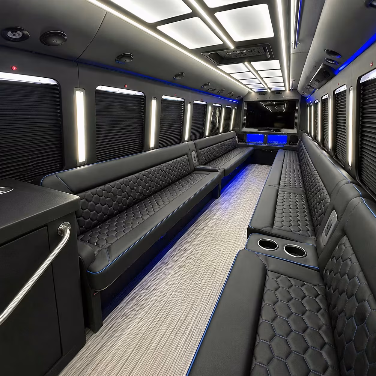 party bus interior