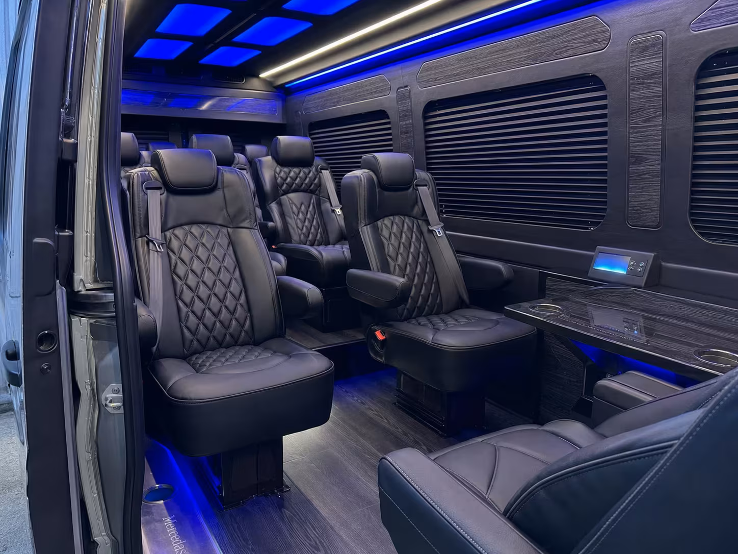 sprinter van transportation for groups and events across glendale